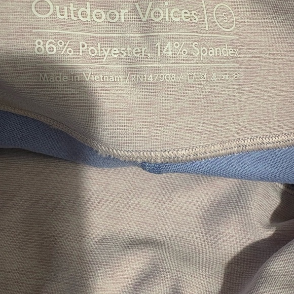 Outdoor Voices Blue and Gray Activewear - Picture 8 of 8